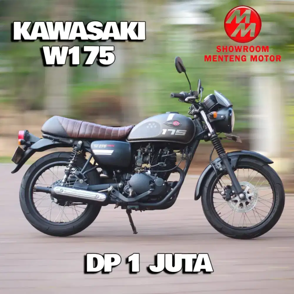 W175 CAFE DIJUAL CASH ATAU KREDIT