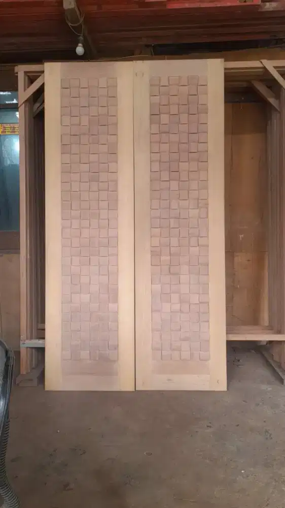 Pintu kayu&almunium