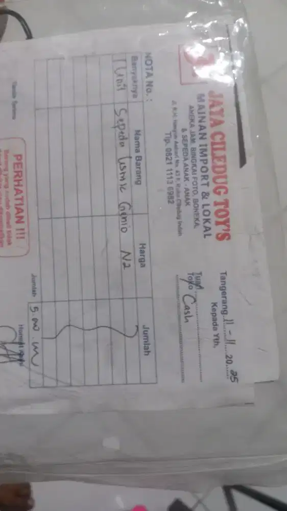 Sepeda listrik second tapi rasa baruu