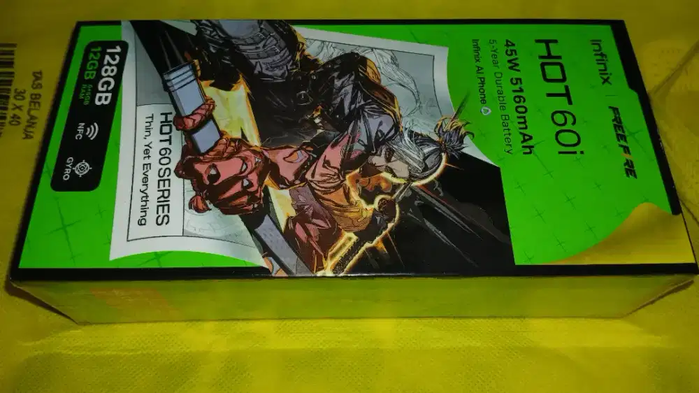 INFINIX HOT 60i FRESH SEGEL BOX