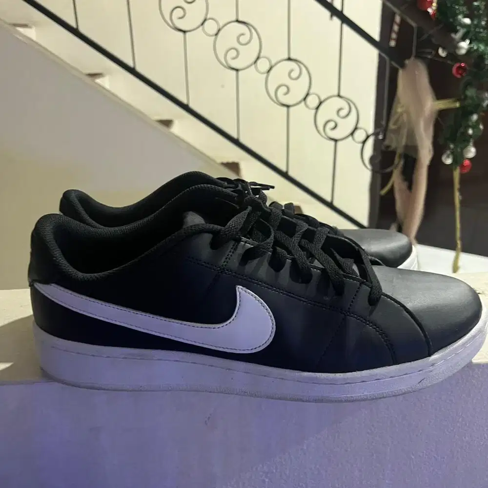 sepatu nike hitam ukuran 46 original