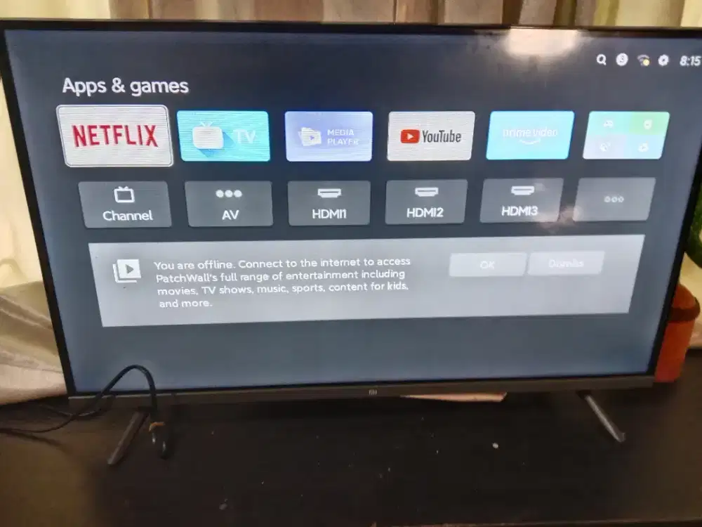 Di jual TV xiaomi 32 inci...