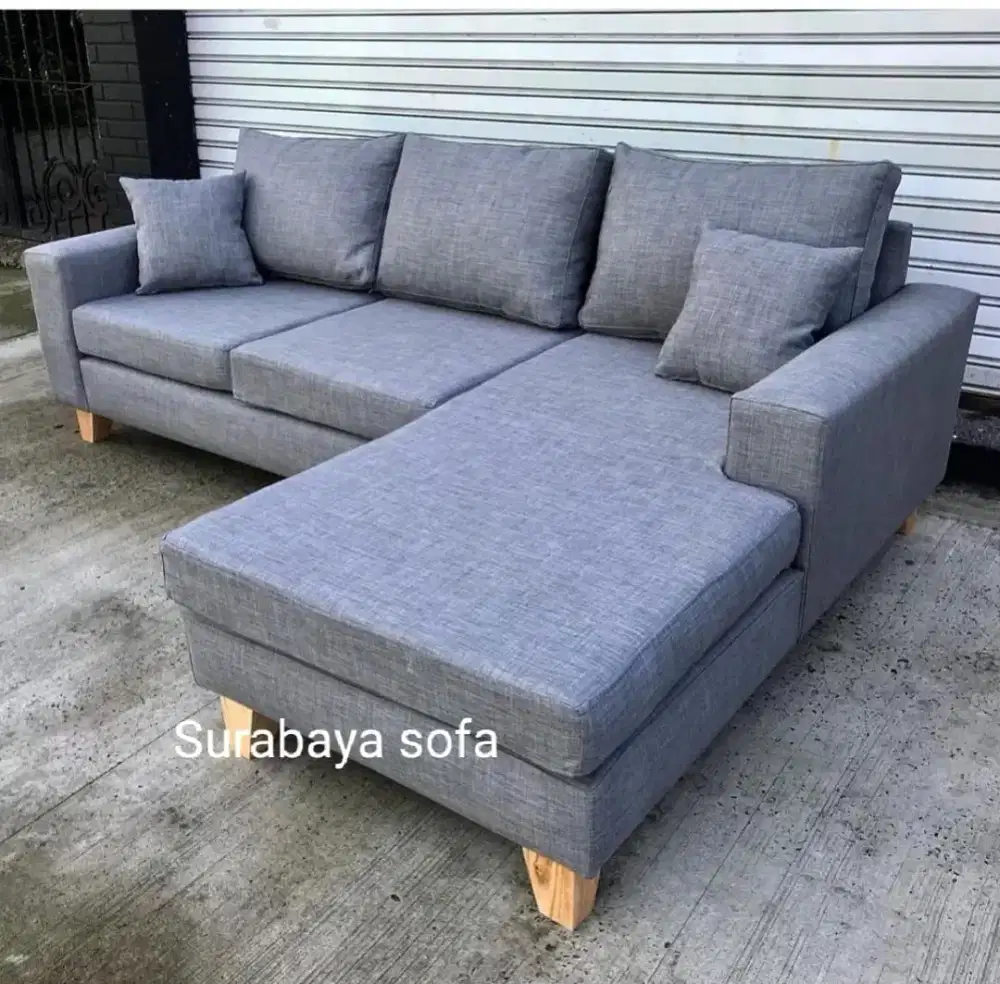 Sofa L santai minimalis