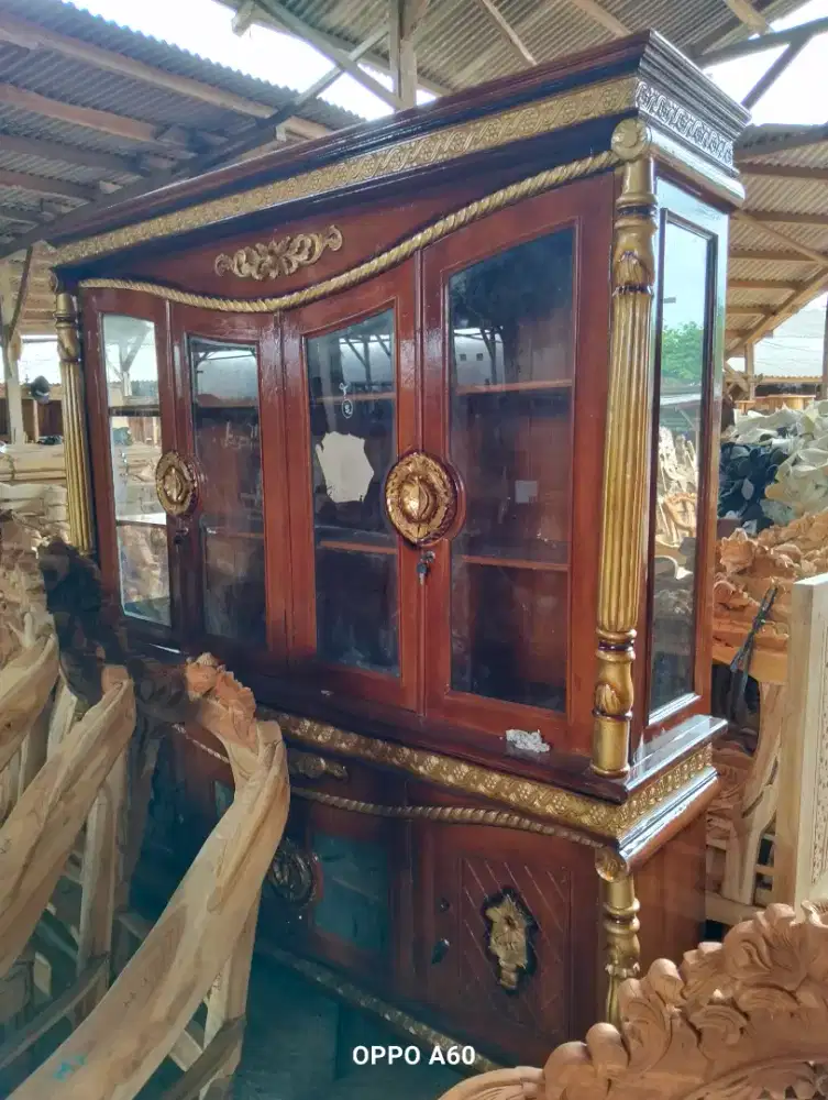 Bufet hias pajangan jati Jepara promo