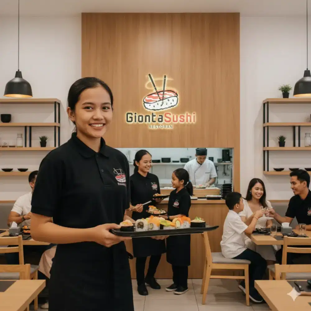 Info loker restoran sushi terbaru tanpa tes