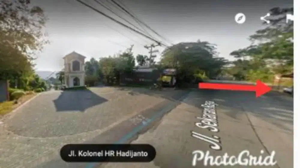 Jual tanah strategis pinggir jl raya.