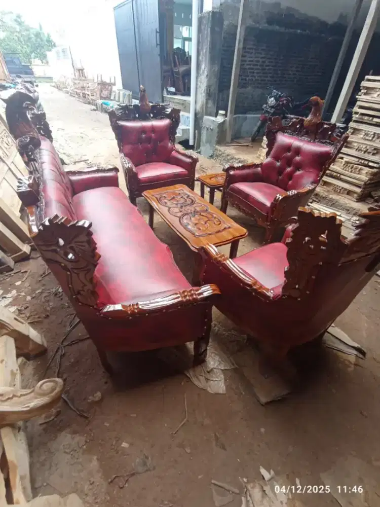 Kursi Romawi Garuda jati Jepara promo