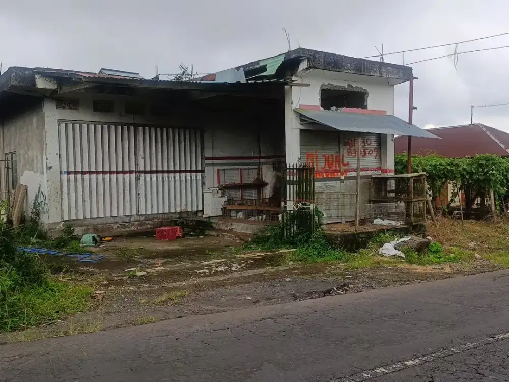 DIJUAL 1 BIDANG TANAH DENGAN TOTAL LUAS 745 m2 BERIKUT BANGUNAN  - BANGLI