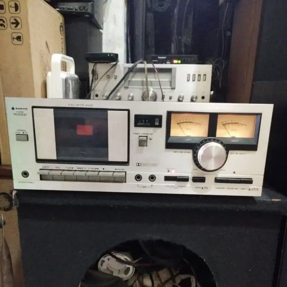 Stereo cassette tape deck Sanyo rd5300 full original made in Japan