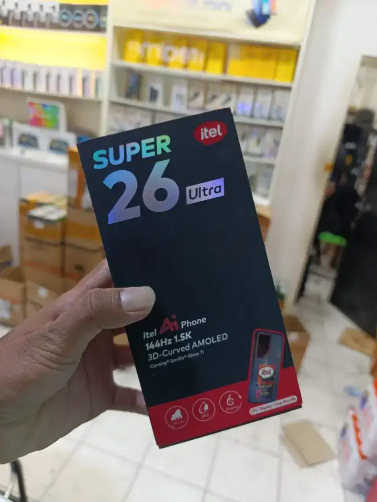 itel S26 ULTRA BARU Layar Lengkung mewah
