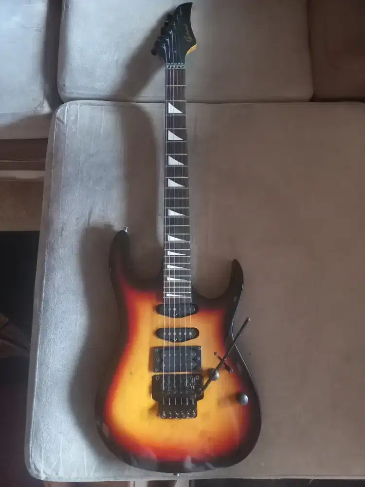 Gitar merk gillmore gx3fr HSS asli original MIC