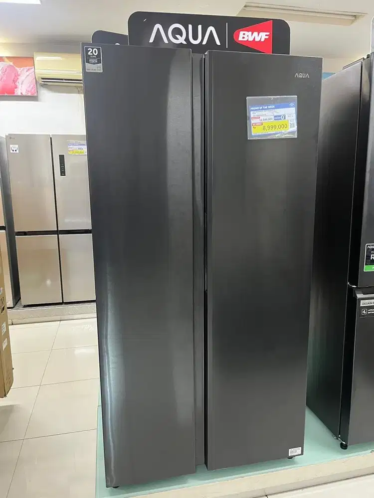 Kulkas aqua side by side