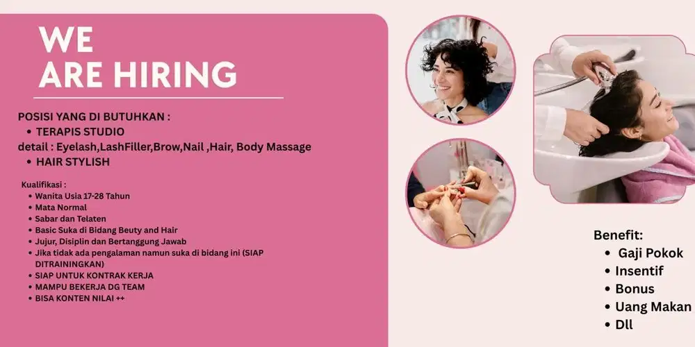 DICARI TERAPIS BEUTY STUDIO AND HAIR STYLISH