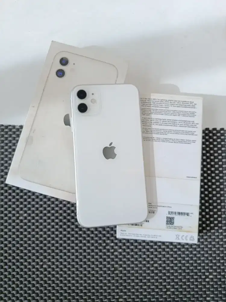 Iphone 11 128gb White IBOX Normal Murah Malang Batu