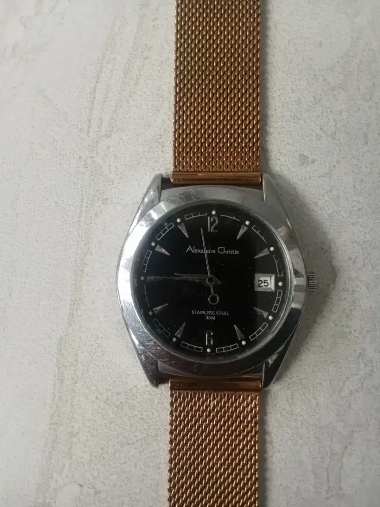 Jual jam antik Alexandre Christie 8030