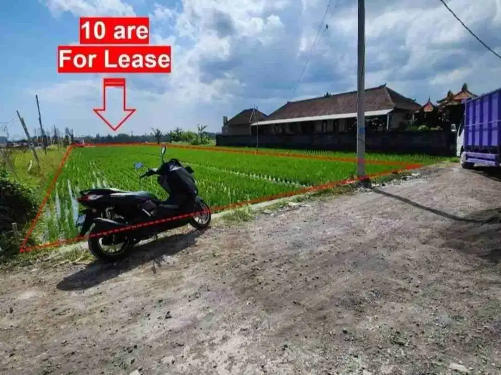 tanah jalan kaki ke pantai cemagi Badung bali