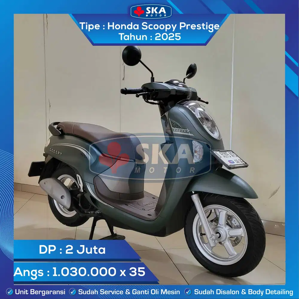Honda Scoopy Prestige Tahun 2025