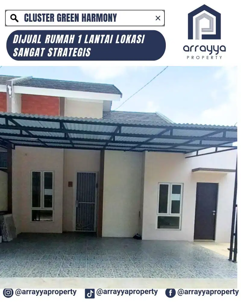 RUMAH SIAP HUNI POSISI HOOK DI LOKASI STRATEGIS LS128