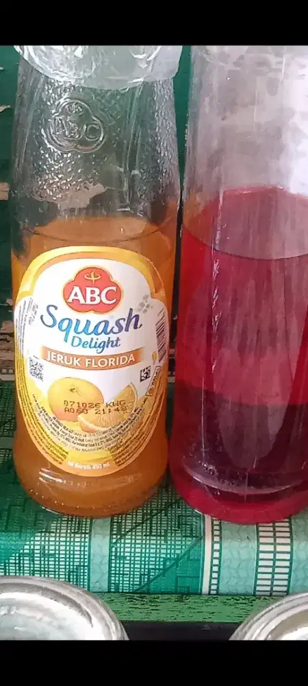 Jual botol bekas syurup abc