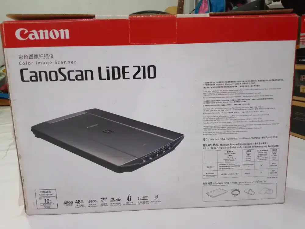 scanner canon 210
