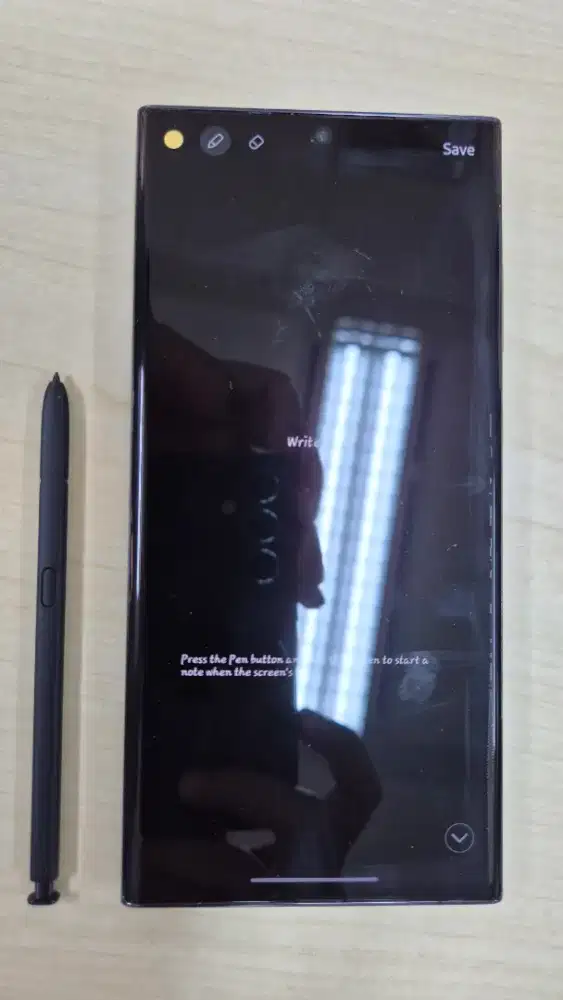 Samsung S23 Ultra 12/256 Black Minus tompel dikit ex SEIN