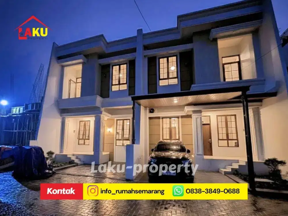 Dijual Rumah 2 Lantai Banyumanik – Cluster Eksklusif + Kolam Renang