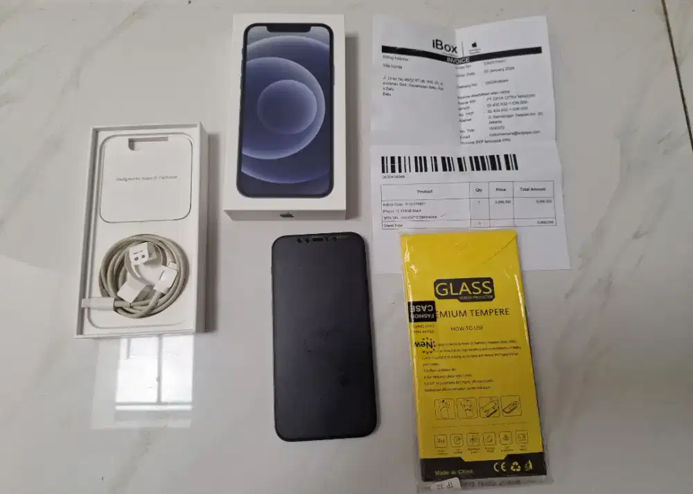 Iphone 12 ex Ibox 128gb Black