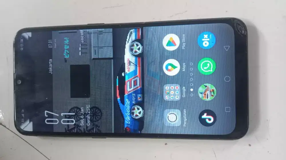 Oppo A5S 3/32 lcd retak shadow normal