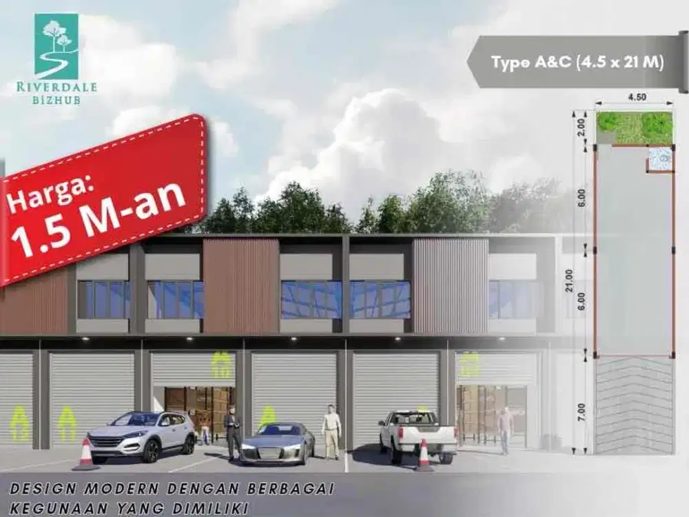 dijual ruko multiguna lokasi strategis di cikarang barat & sudah pecah sertificat , 5 menit akses tol cibitung telaga asih