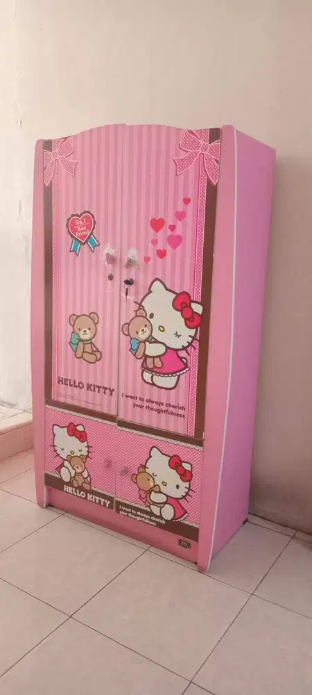 Lemari pakaian 80 x 40 x 140 cm (p.l.t)