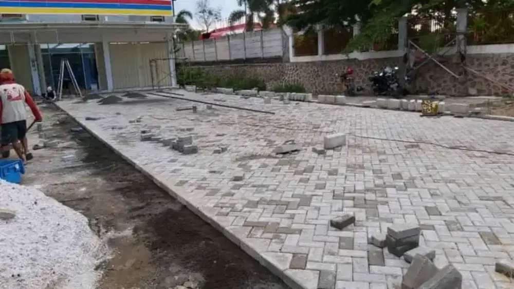 Bata paving blok mesin