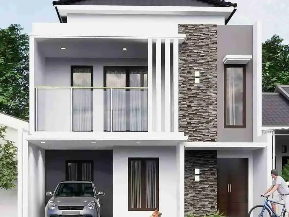 Rumah 2 lantai dekat McD pamularsih Semarang barat