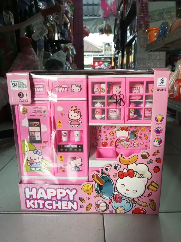 mainan Anak happy kitchen set