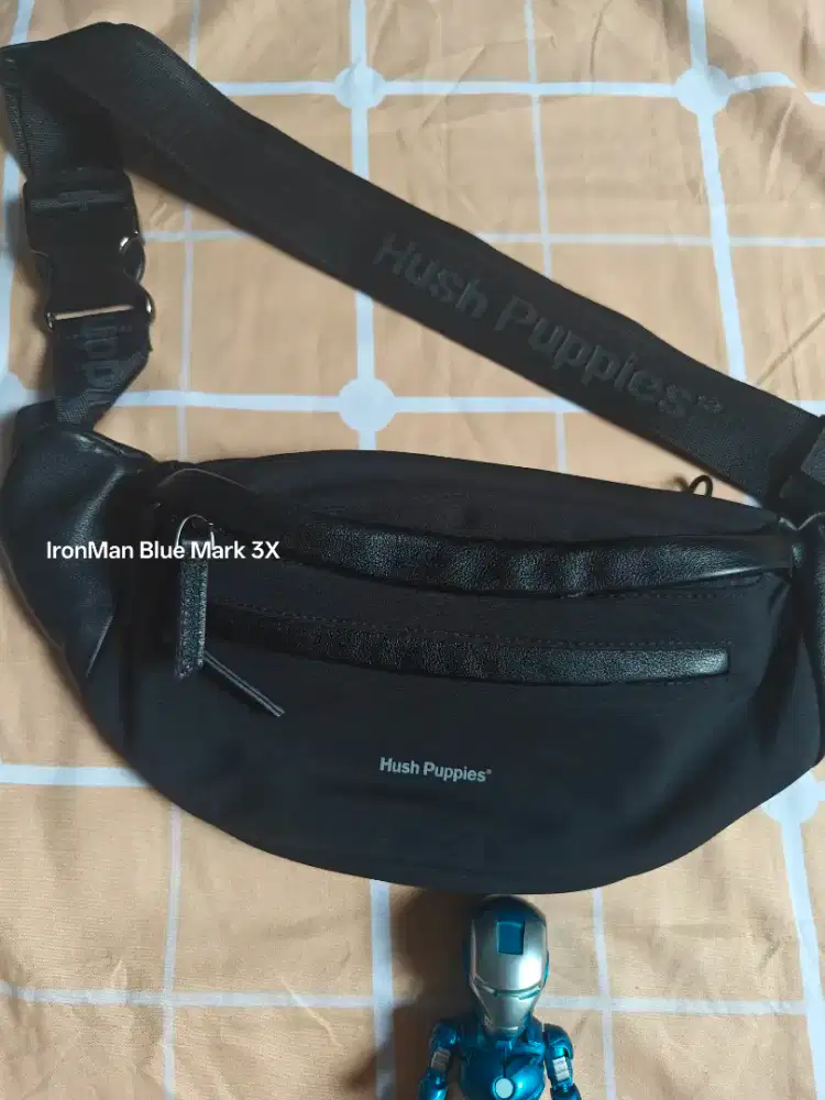 Tas Hush Puppies selempang Waist bag Bumbag Tas Pinggang Hype
