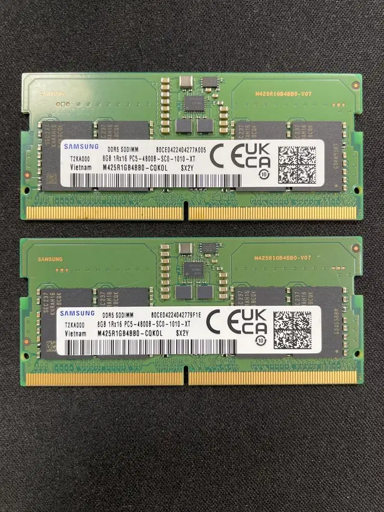 RAM SODIM DDR 5 16GB (2x8GB) PC4800 DUAL CHANNEL