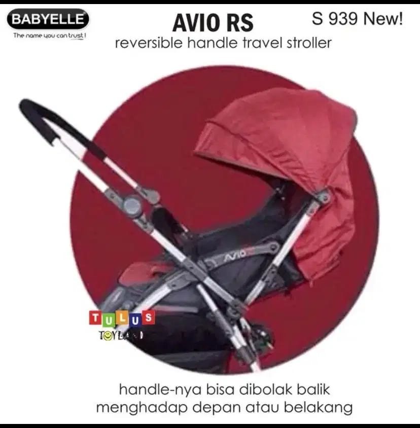 Babyelle Stroller Avio RS BLACK