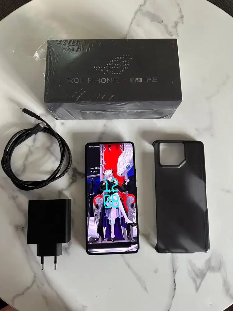 ROG Phone 9 FE Fullset Mulus – Like New Pakai 3 Bulan (No Minus!)