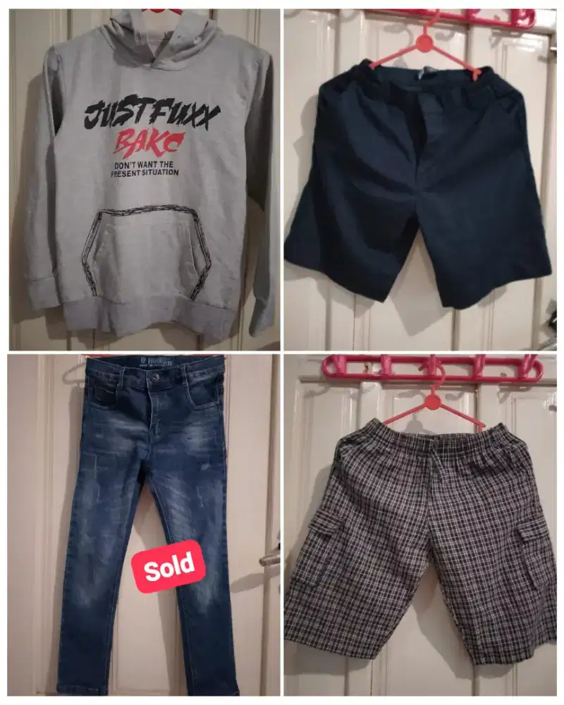 Preloved celana & baju anak