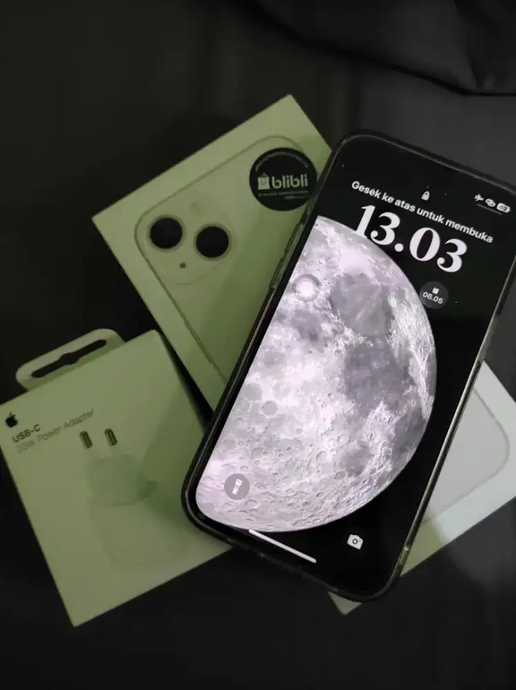 Iphone 13 Lengkap, Bonus Charger