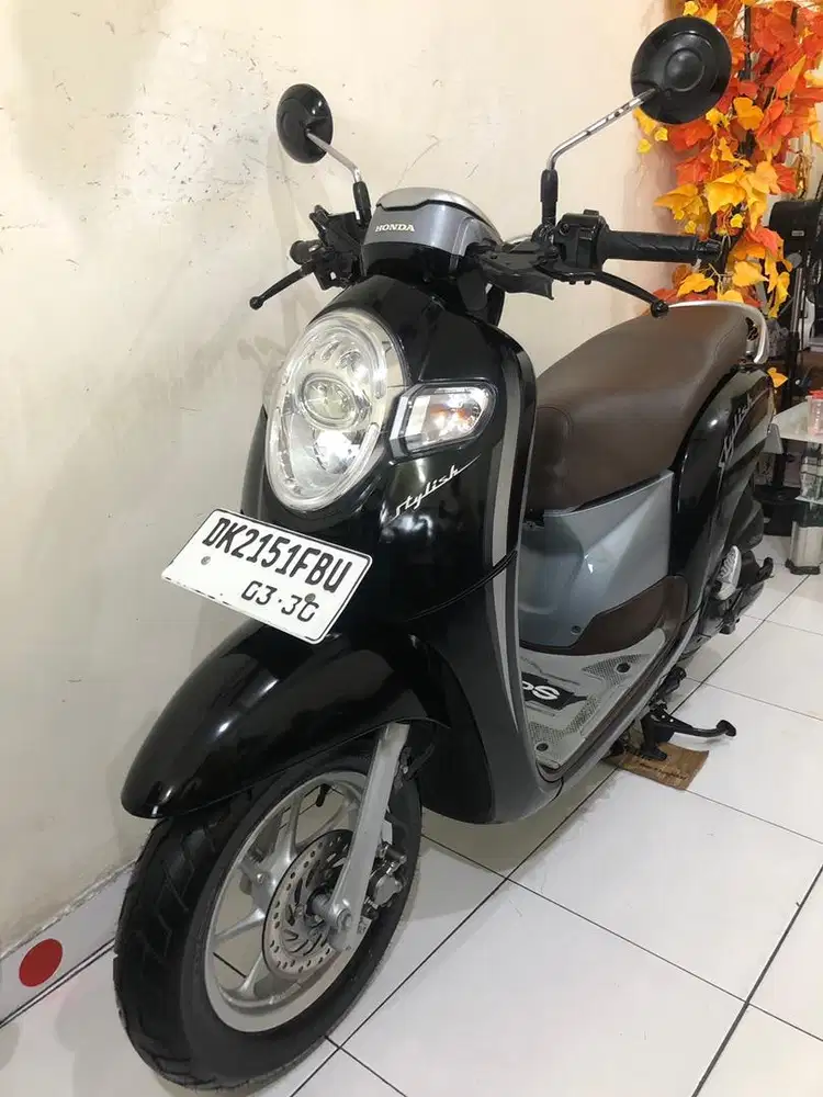Honda Scoopy Stylish Th.2020 Hitam!!