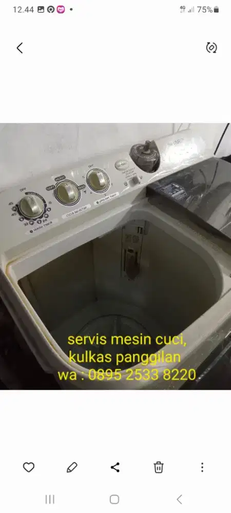 Service panggilan mesin cuci & kulkas