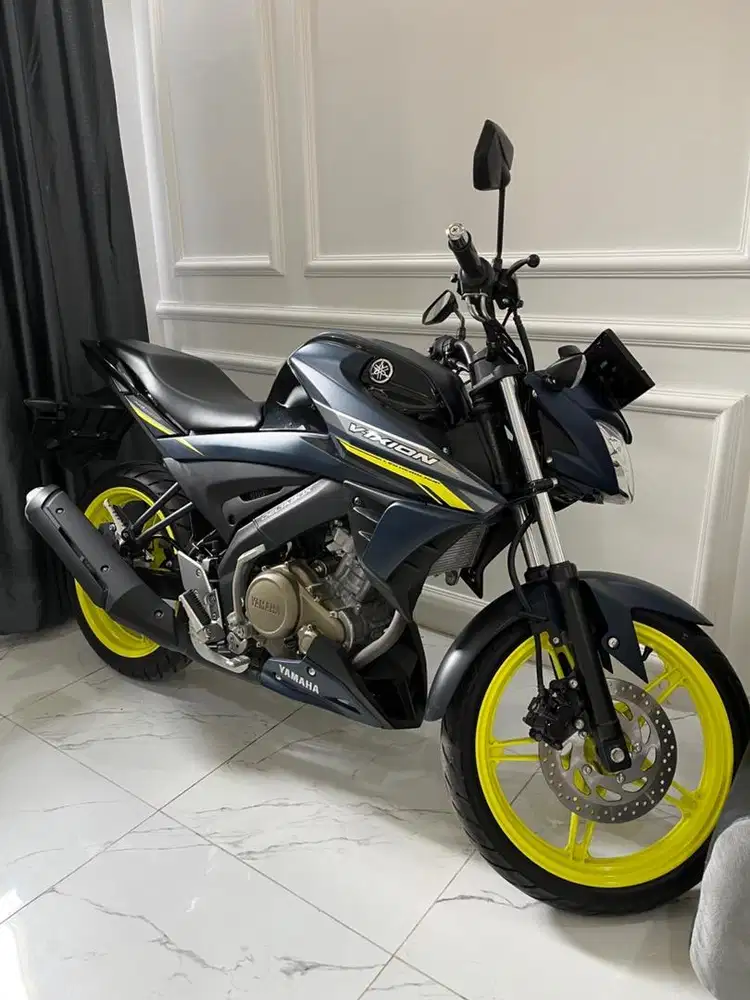 YAMAHA VIXION 2021 KILOMETER BARU 2130 MOTOR SIMAPNAN