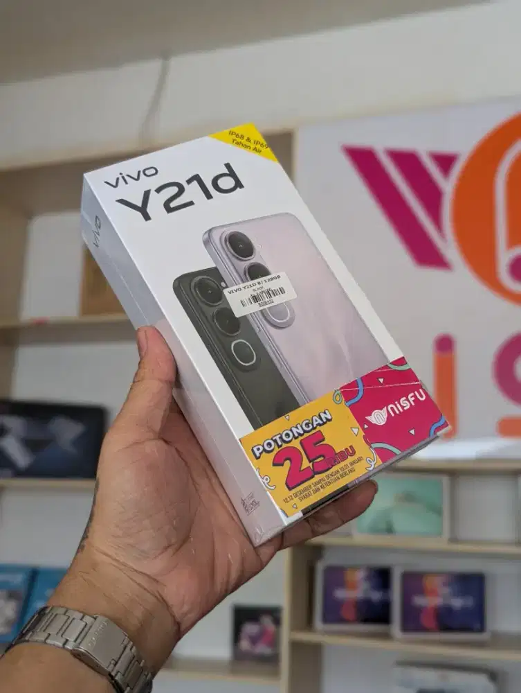vivo y21d 8/128 new