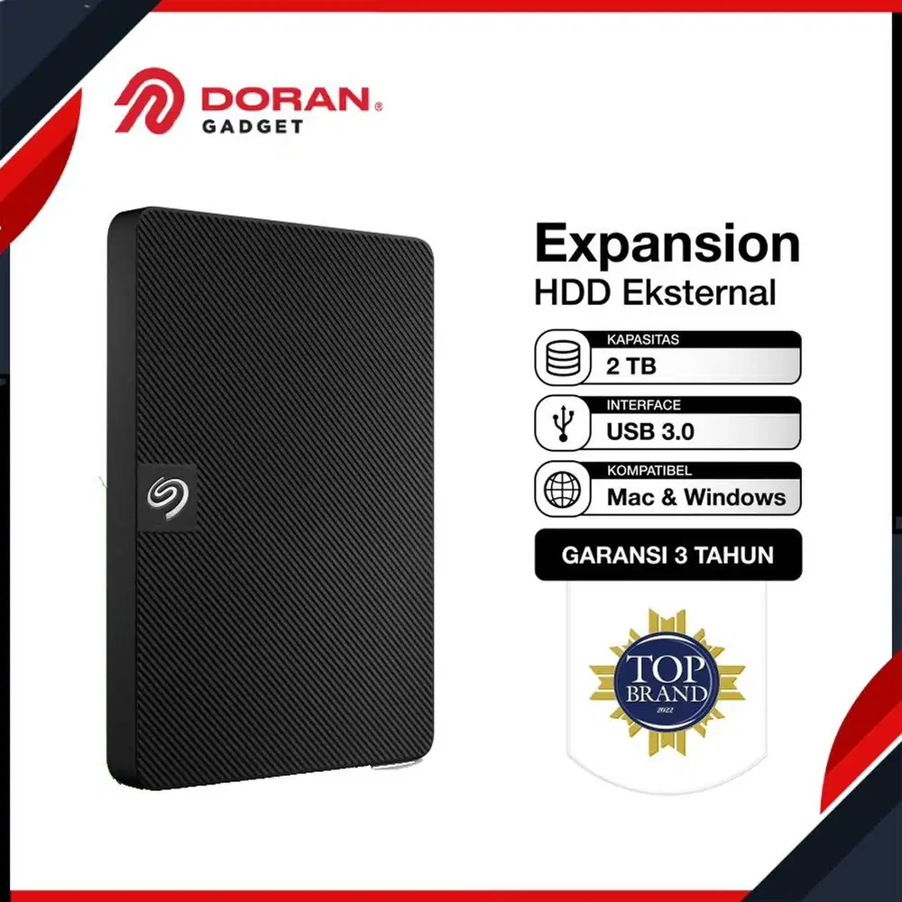 Hardisk Seagate Eksternal 2TB