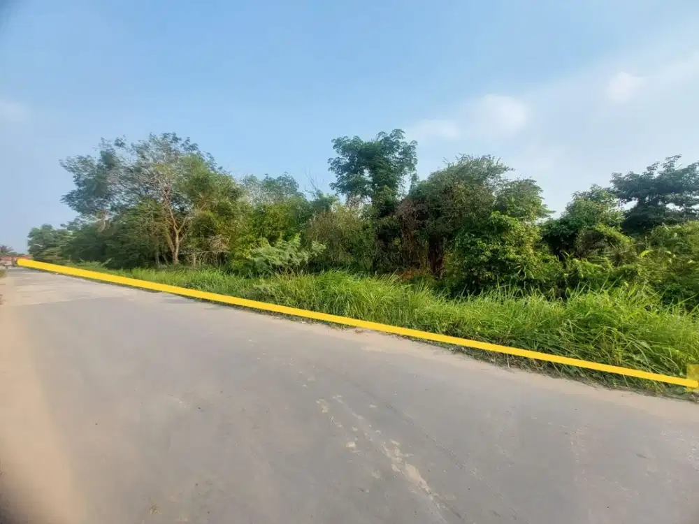 Tanah Pinggir Jalan Utama Kota Palembang SHM