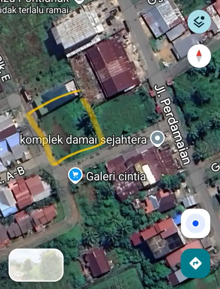 TANAH KOSONG.komplek enak dan nyaman