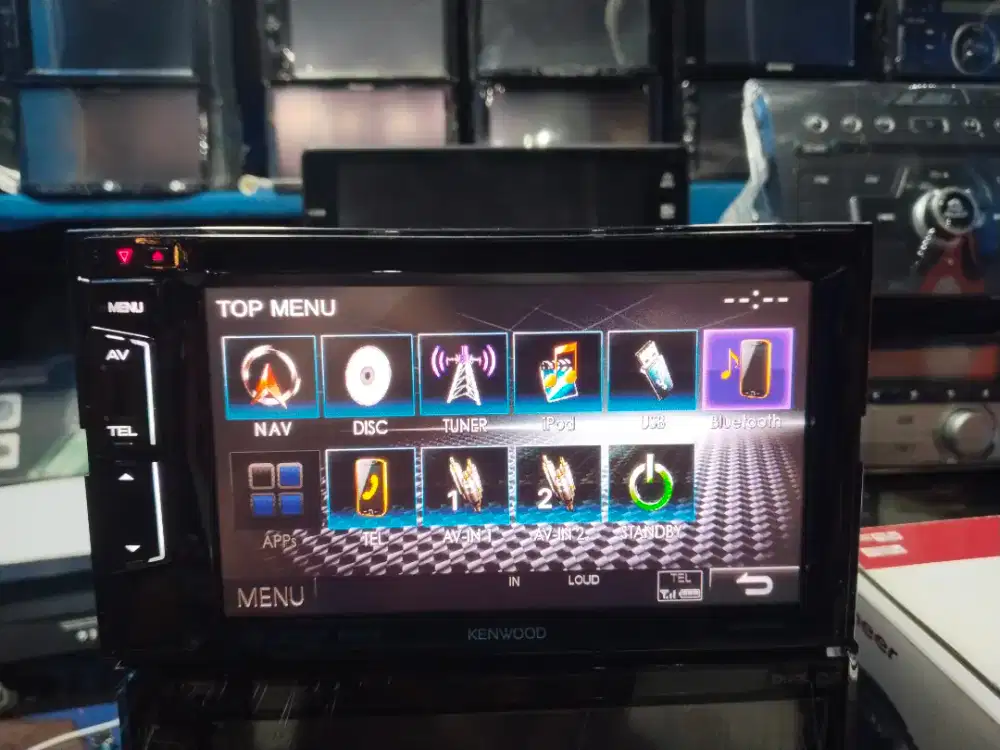 Double Din Kenwood DDX-415BT Dan DDX-418bt Bekas