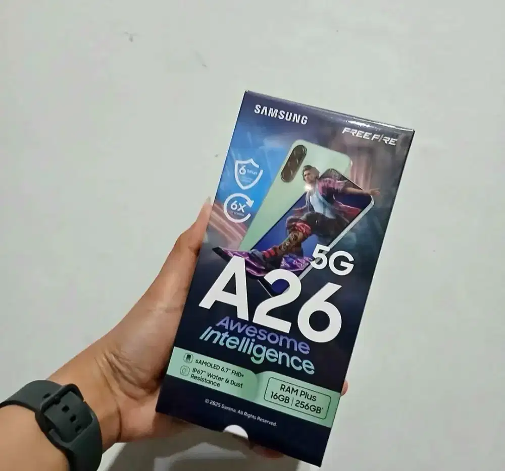 SAMSUNG GALAXY A26 5G 8/256 SEGEL NEW RESMI