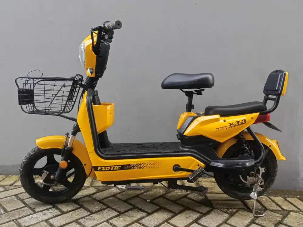 sepeda listrik exotic bening siap pakai