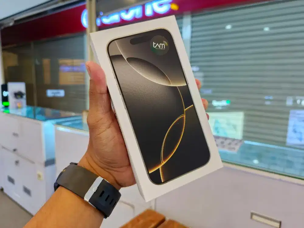 IPhone 16 Pro 128GB New Segel Garansi iBox 1 Tahun